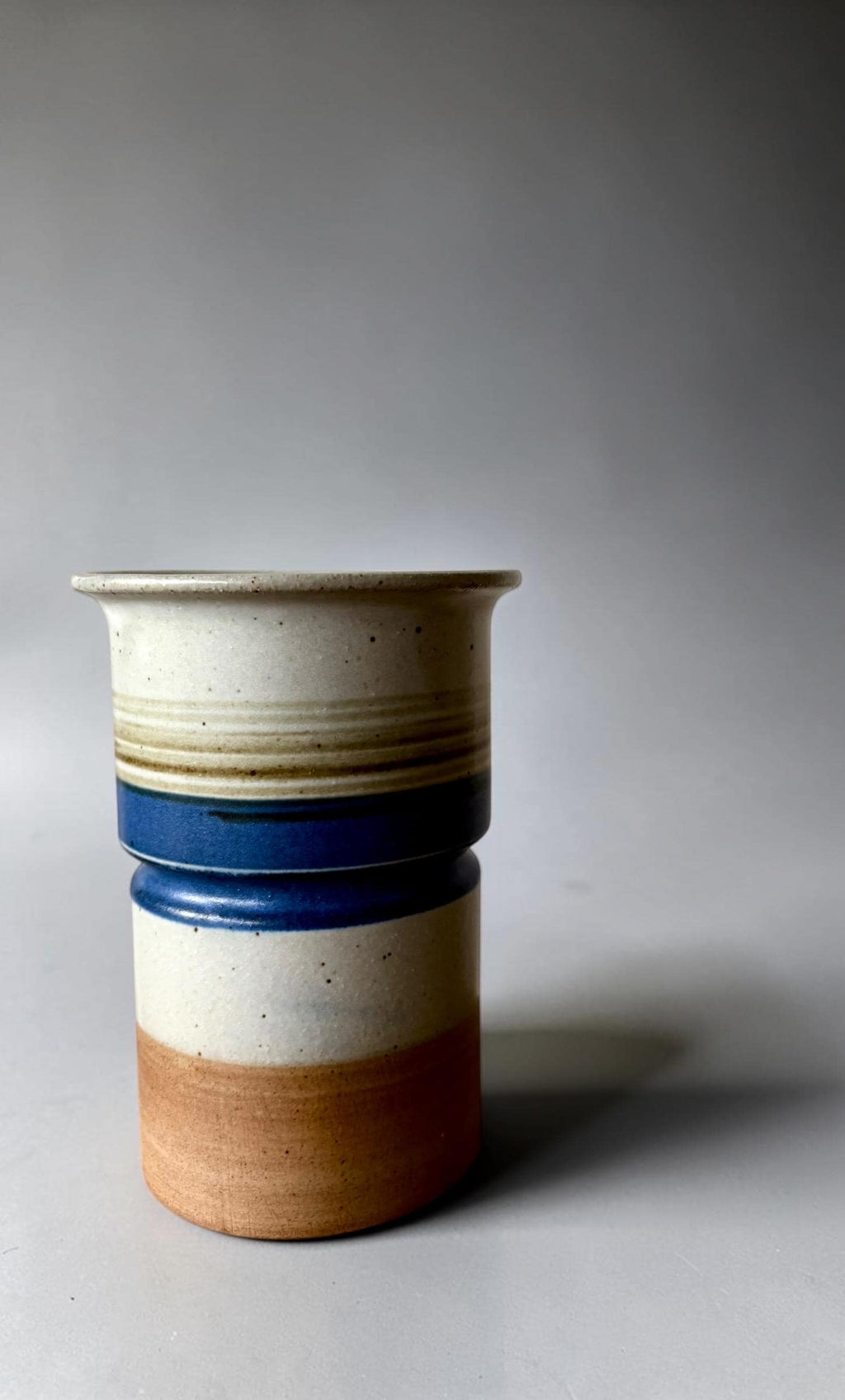 Vintage ceramic Knabstrup vase from Denmark -  model no. 10.