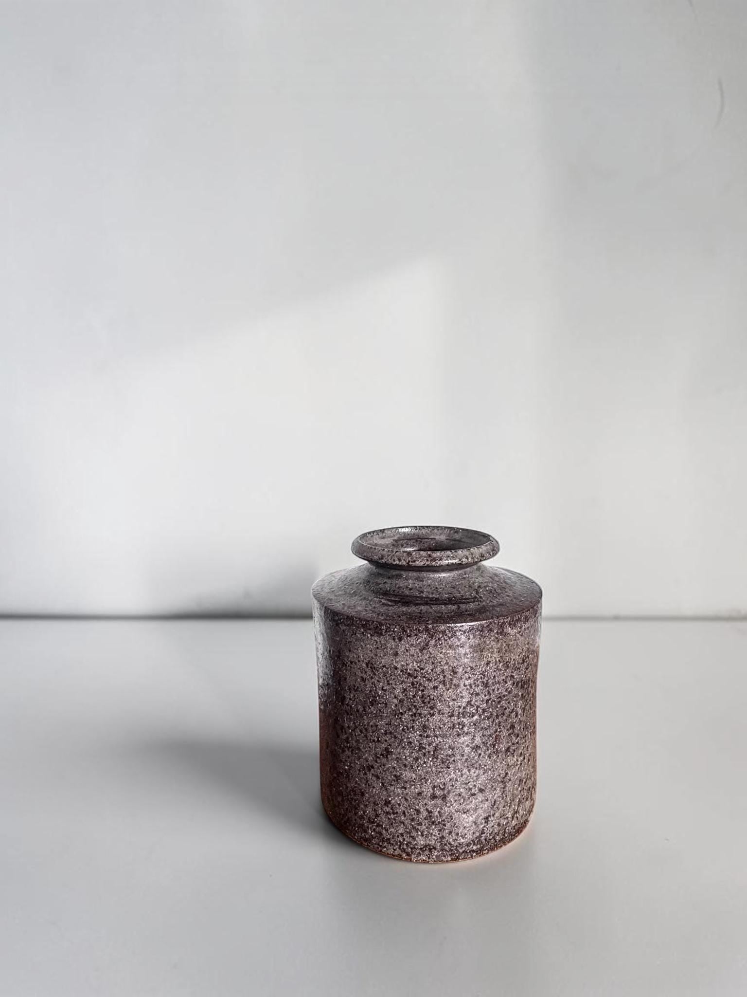 Vintage signed scandinavian studio pottery vase