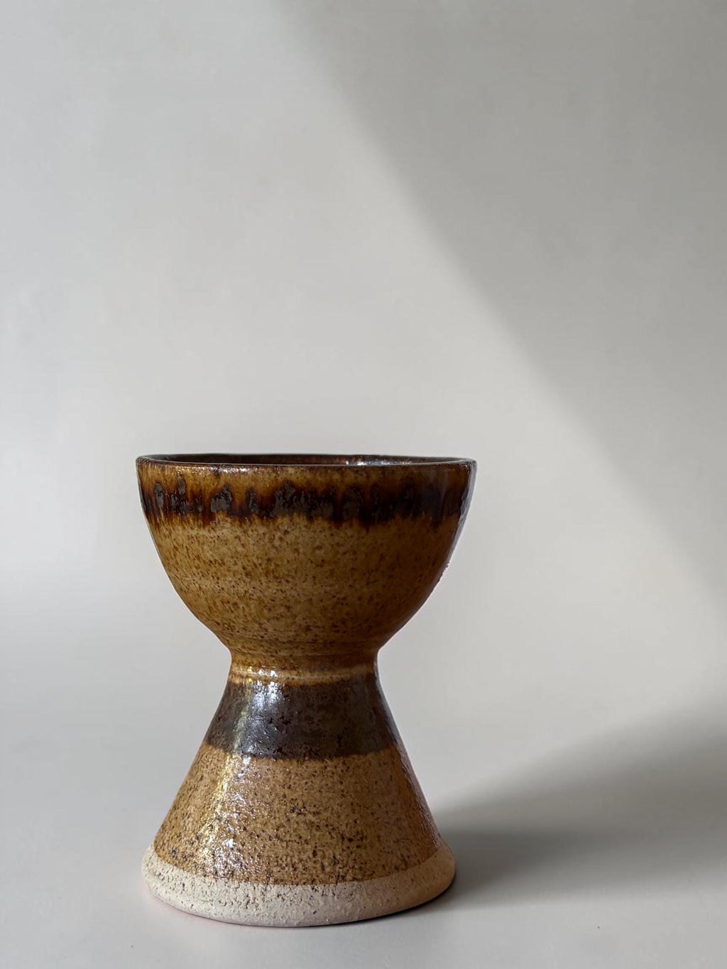 Danish signed studio pottery vase by Per Engström
