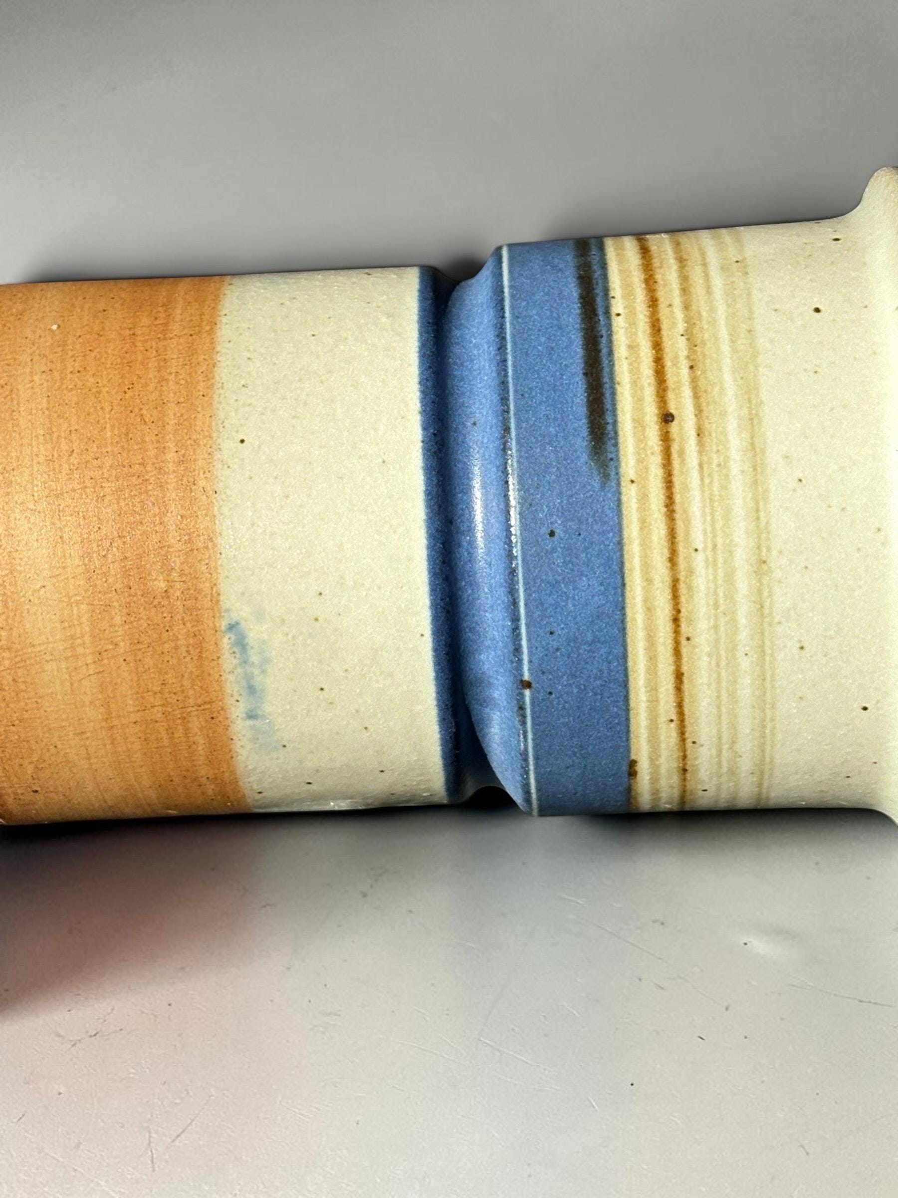 Vintage ceramic Knabstrup vase from Denmark -  model no. 10.