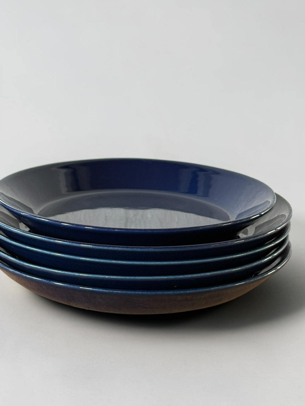 Iittala Teema set of plates in navy blue by Kaj Franck: Finnish design __etsy:8205459629