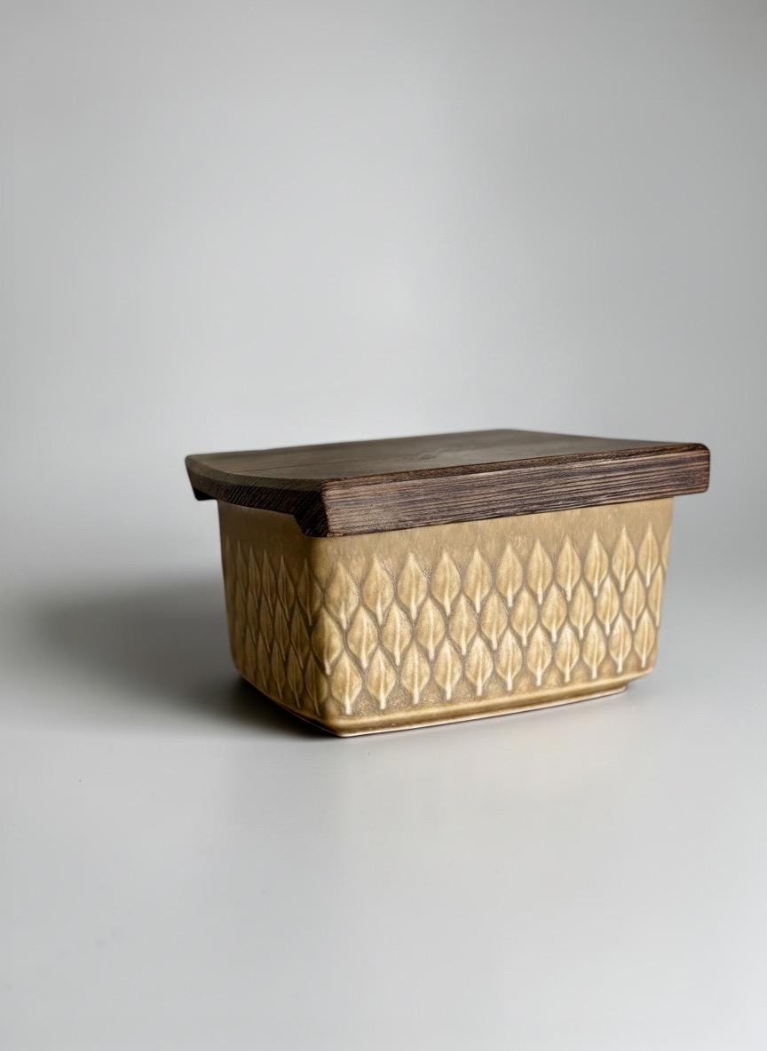 Jens H. Quistgaard "Relief" Butter Dish — Kronjyden / Bing & Grøndahl — Danish 1957 __etsy:8125792969