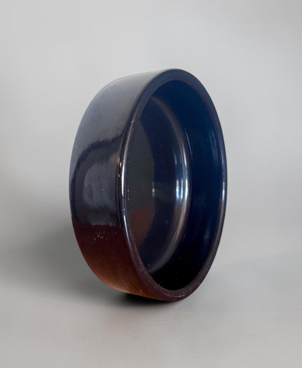 Maria Philippi for Soholm  stoneware bowl model 3628 in deep blue glaze __etsy:8115244116