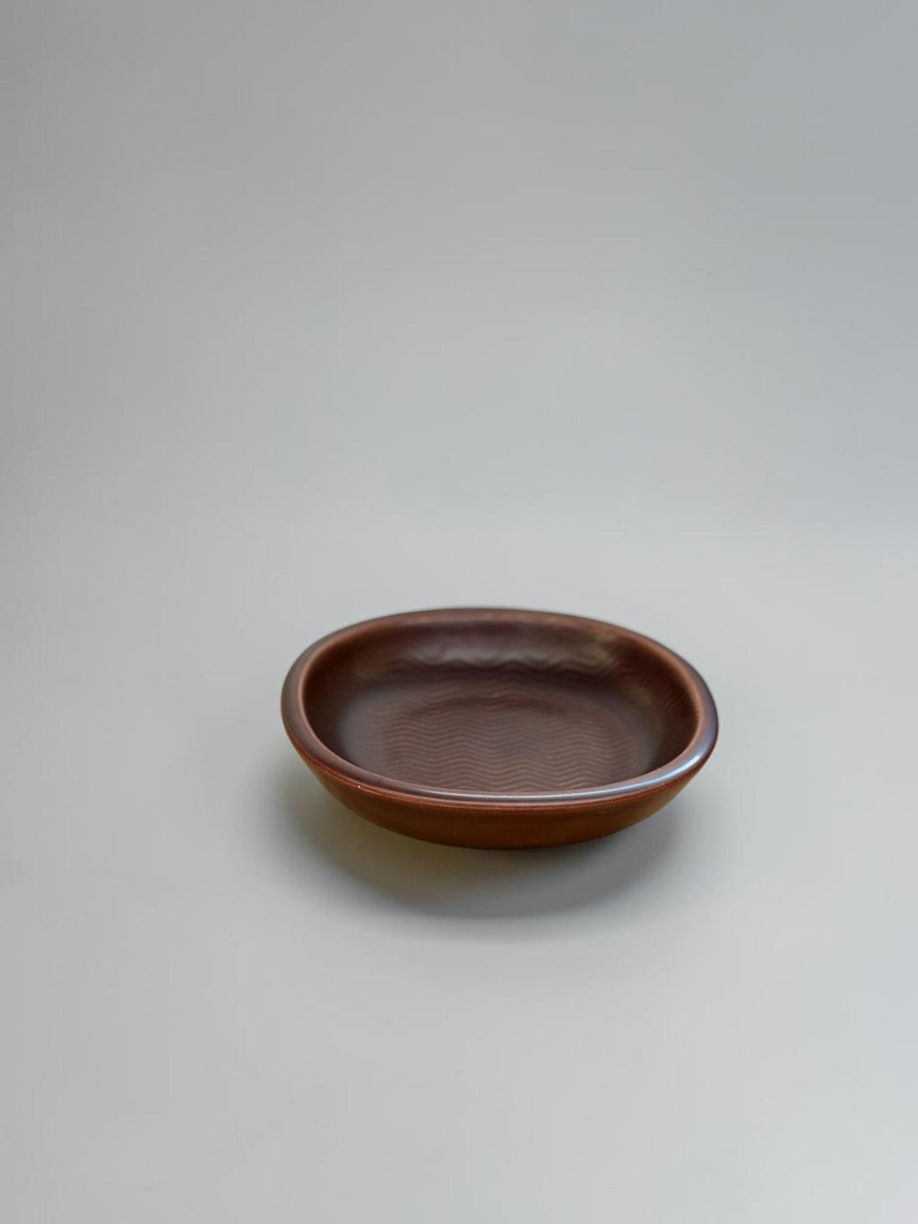 Nils Thorsson for Aluminia midcentury ‘Marselis’ bowl in oxblood wave glaze __etsy:8162946248