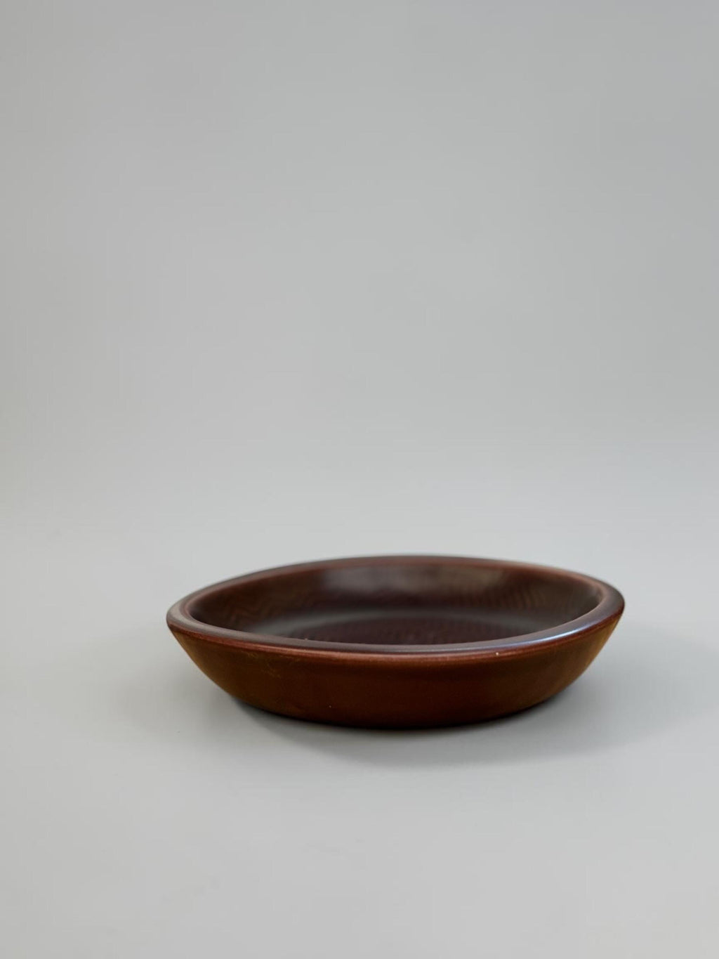 Nils Thorsson for Aluminia midcentury ‘Marselis’ bowl in oxblood wave glaze __etsy:8210875257