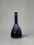 Orrefors Swedish art glass vase in cobalt blue sommerso __etsy:8195056927