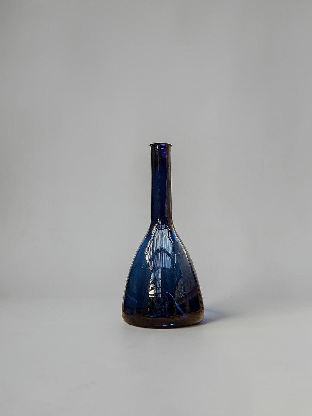 Orrefors Swedish art glass vase in cobalt blue sommerso __etsy:8147152502