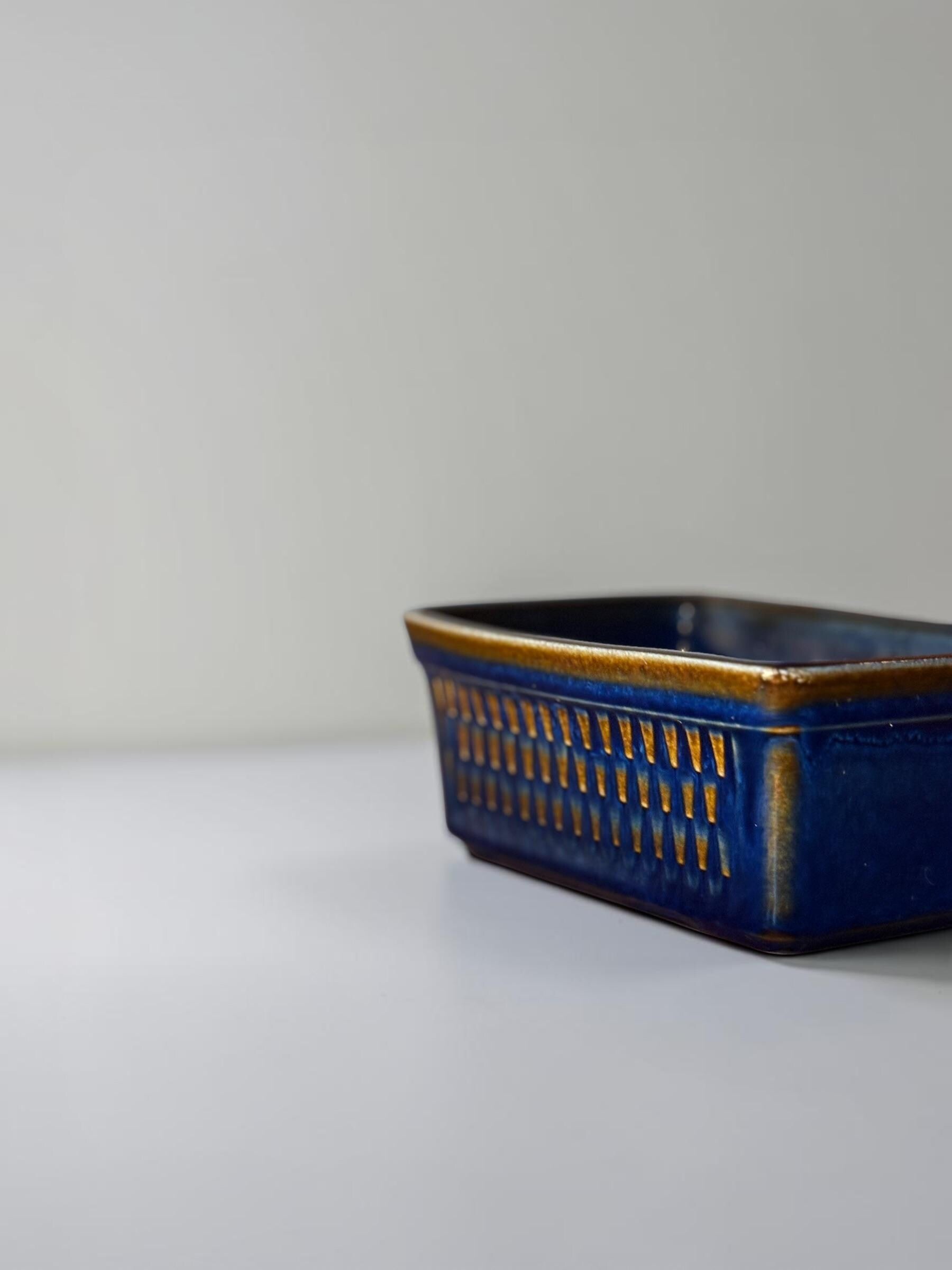 Søholm 'Blue Granit' dish by Maria Philippi stoneware Bowl from 1965 __etsy:8167483726