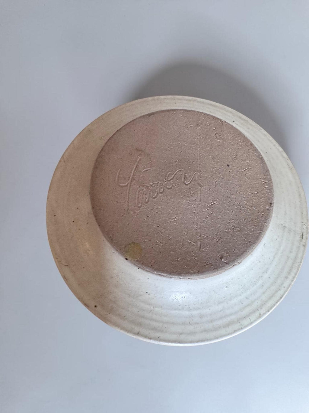 Scandinavian Yvonne pottery stoneware bowl set __etsy:8147137922