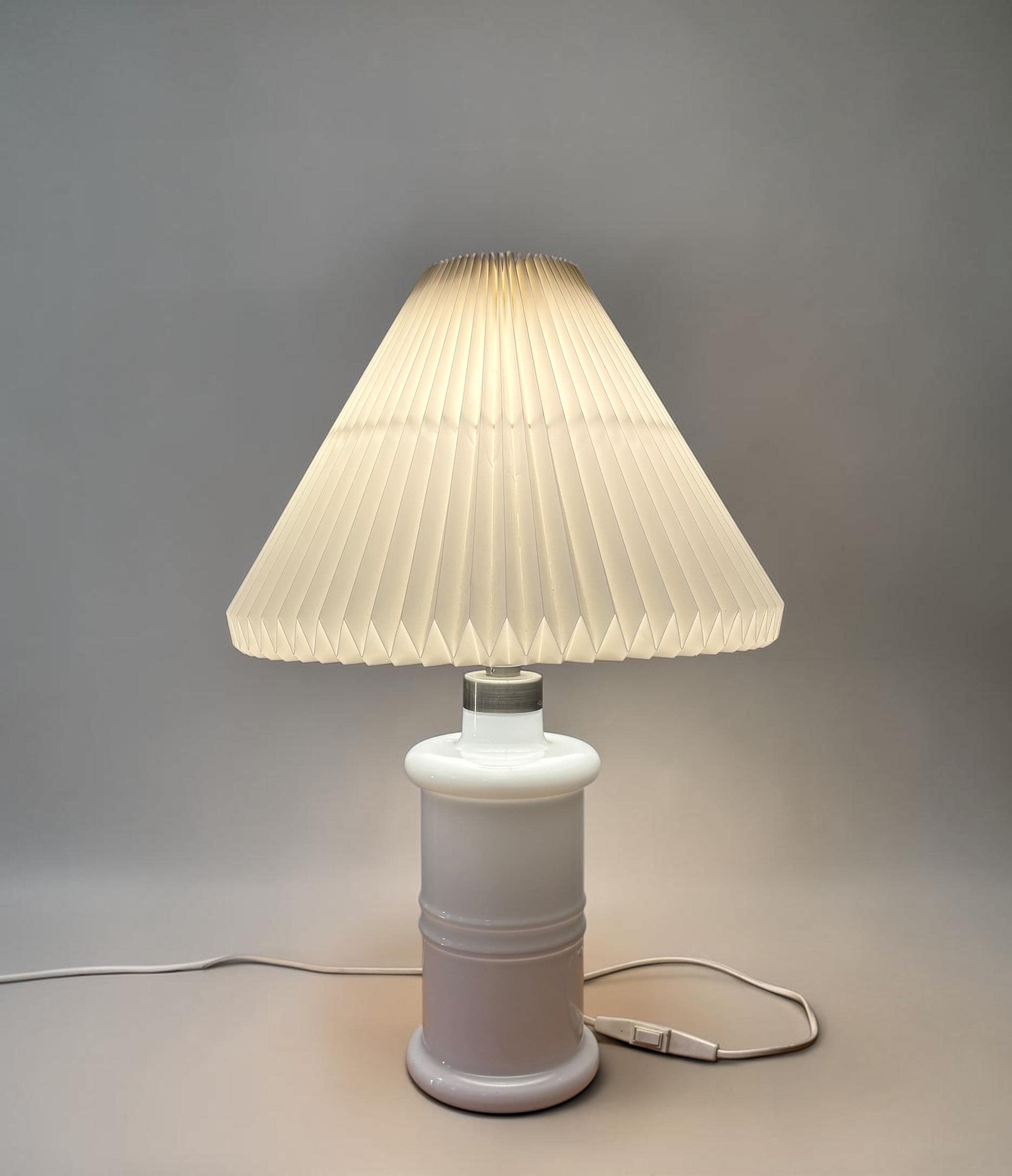Sidse Werner Holmegaard Apotekerlampe with Le Klint Shade __etsy:8205389787