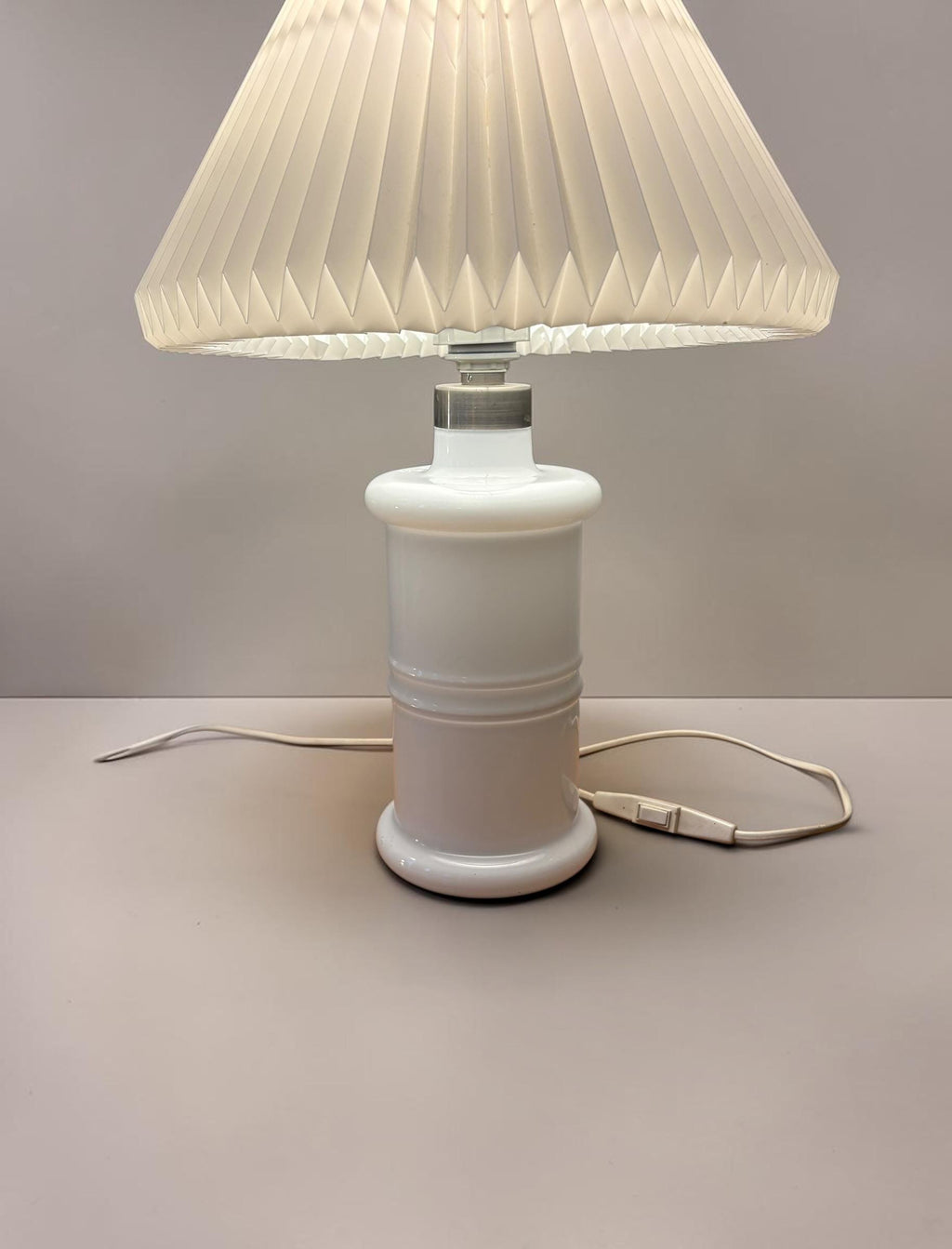 Sidse Werner Holmegaard Apotekerlampe with Le Klint Shade __etsy:8205389769