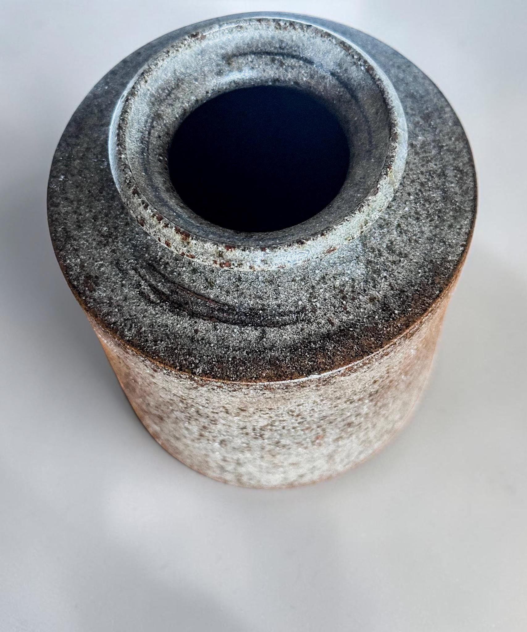 Vintage signed scandinavian studio pottery vase