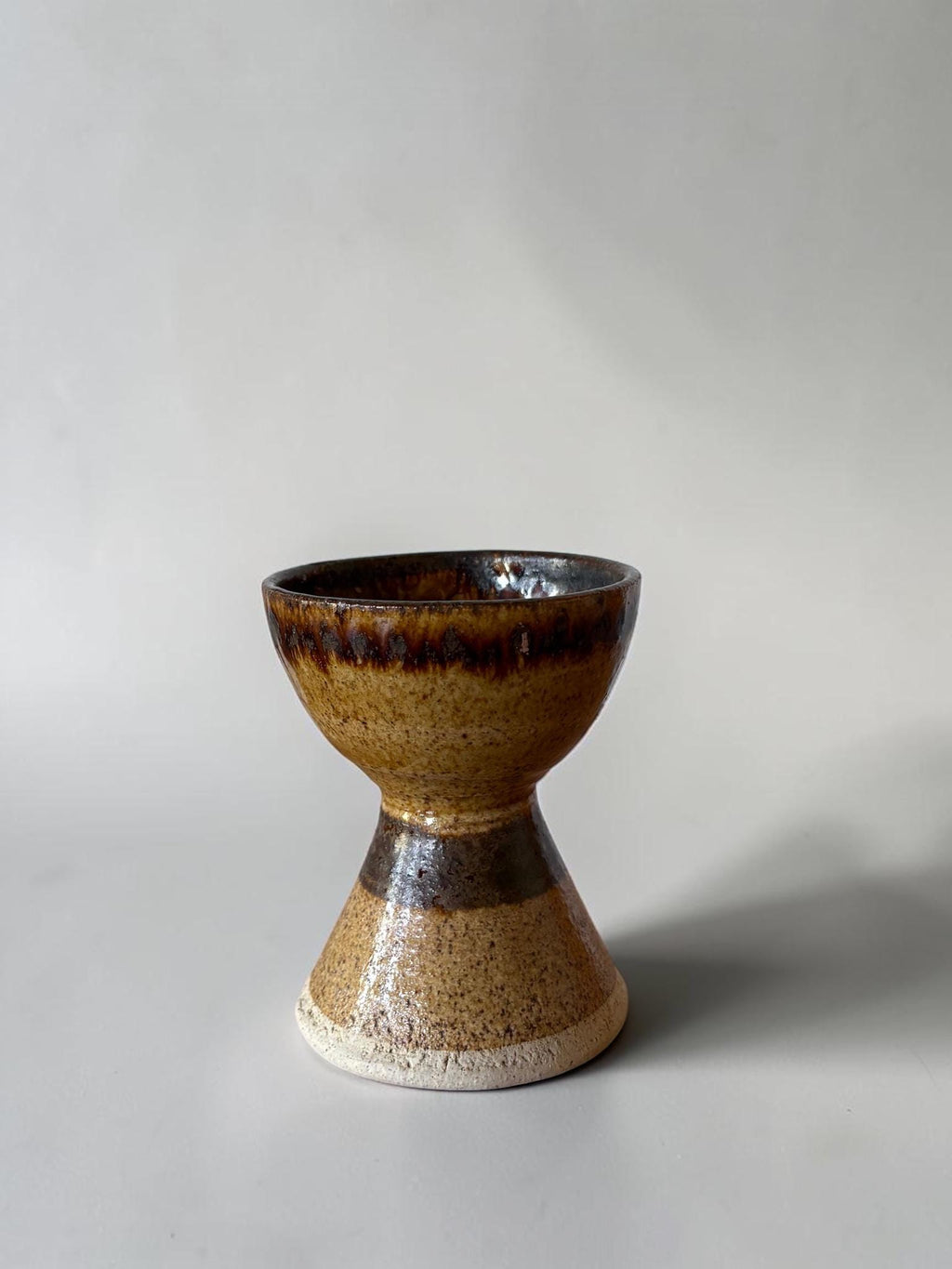 Danish signed studio pottery vase by Per Engström