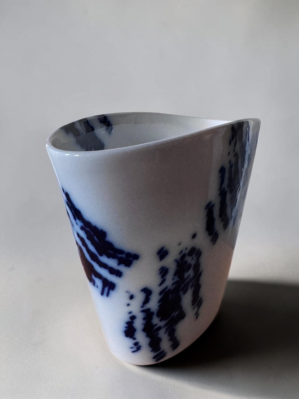 Rare Royal Copenhagen porcelain vase by Danish ceramic artist Ivan Weiss