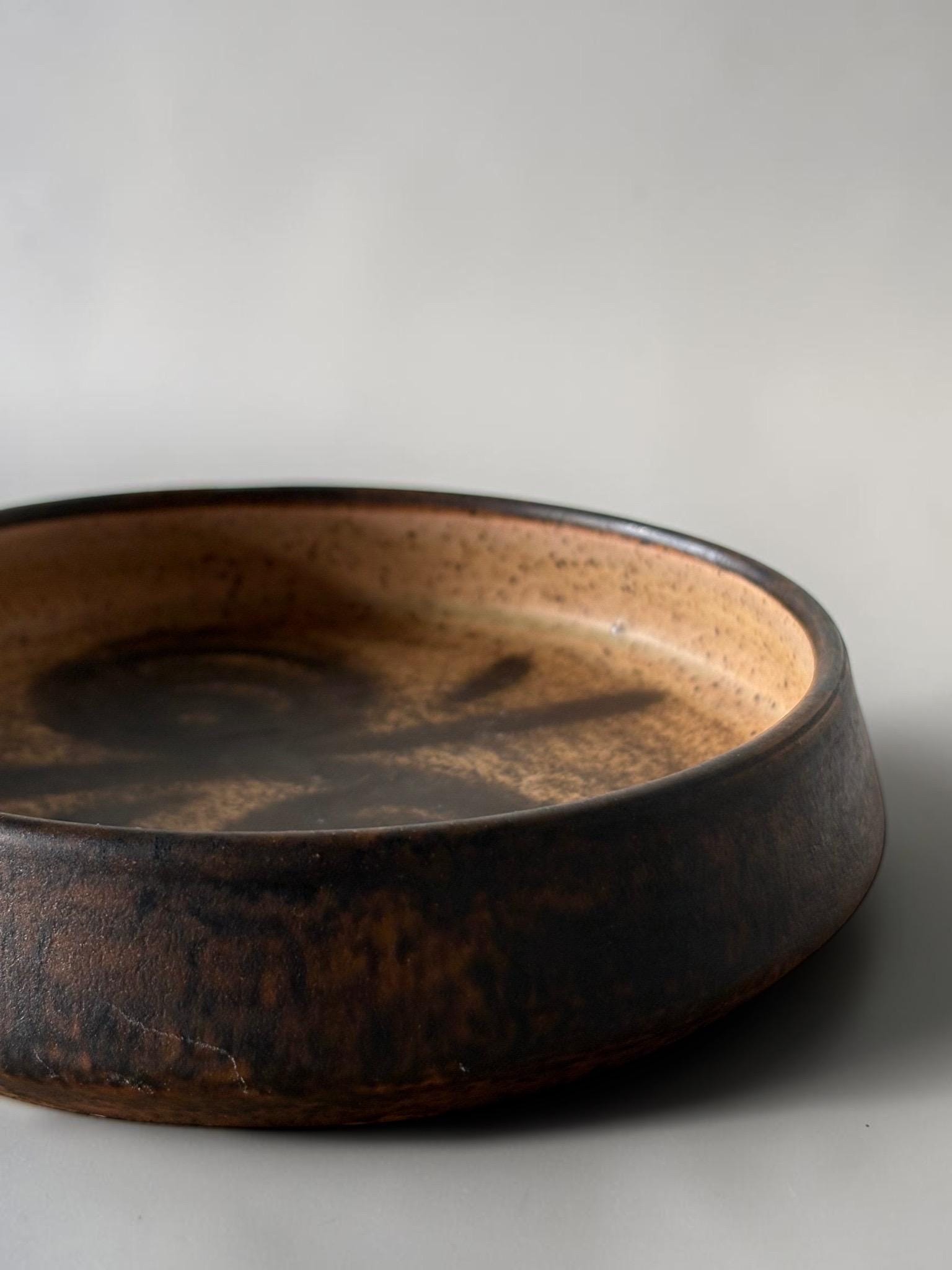 Vintage danish studio pottery by Lund