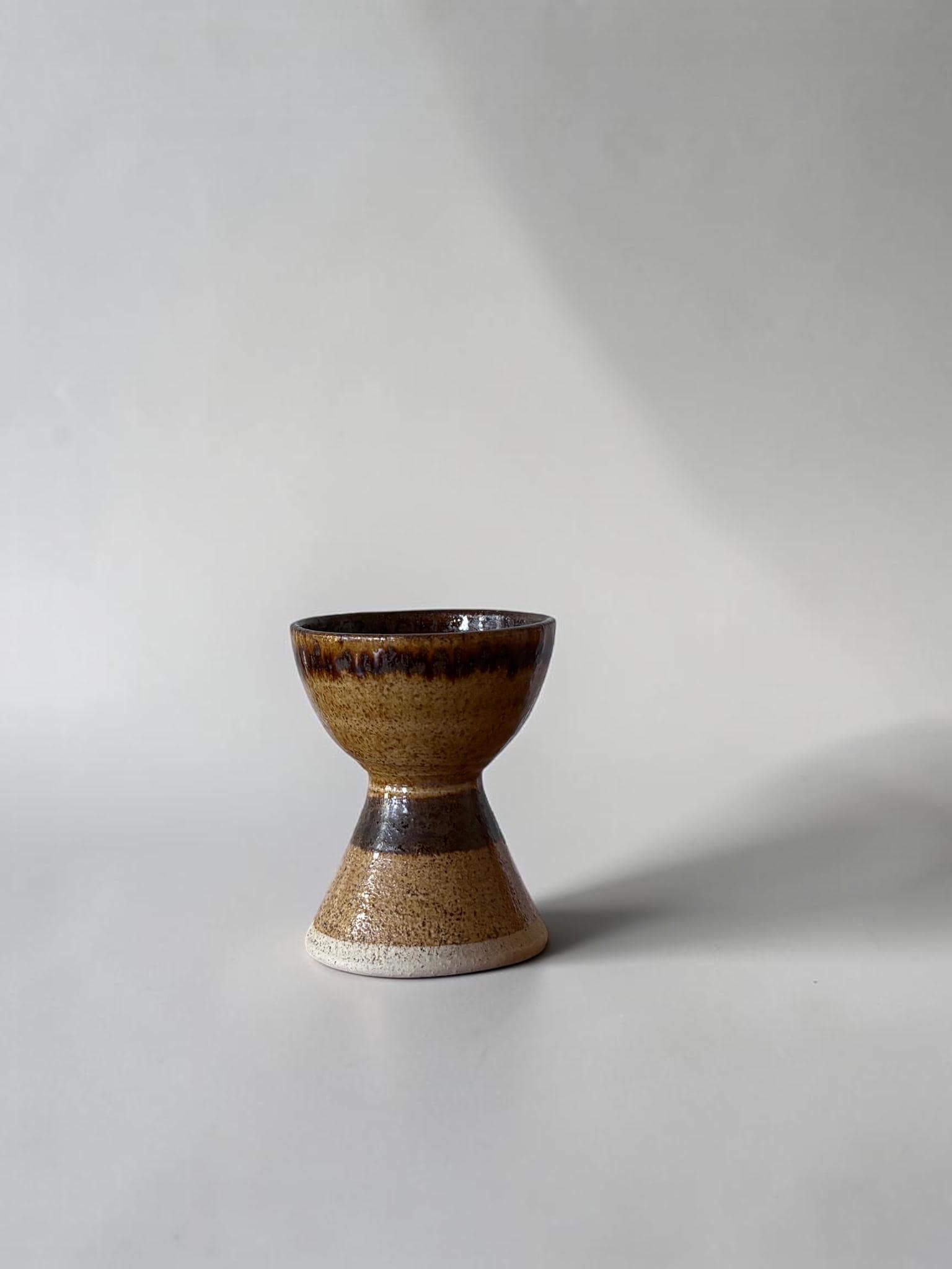 Danish signed studio pottery vase by Per Engström