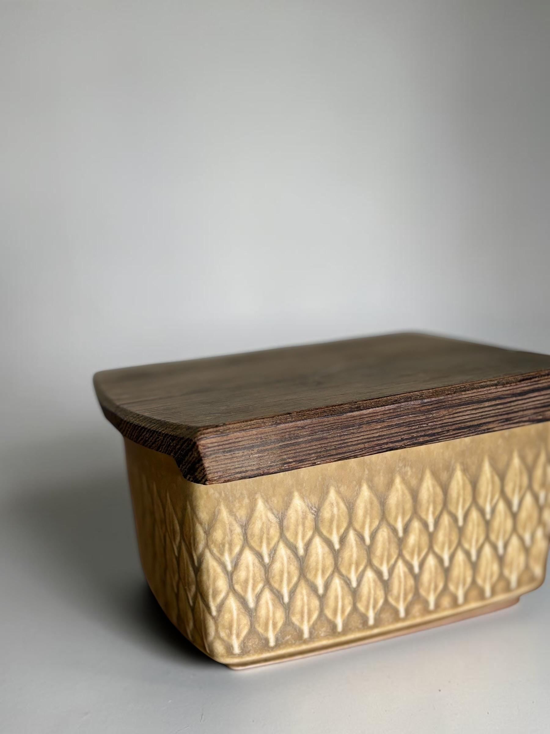Jens H. Quistgaard "Relief" Butter Dish — Kronjyden / Bing & Grøndahl — Danish 1957 __etsy:8077874708