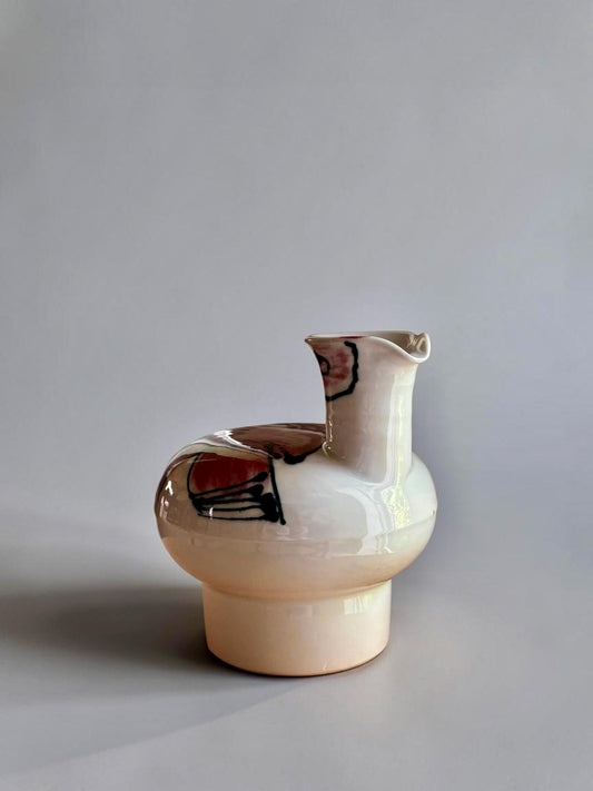 Tue Poulsen for Tue Keramik bird pitcher studio ceramic Denmark 1960s