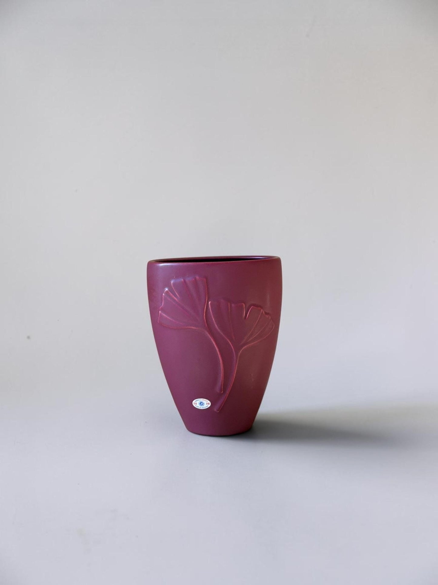 Vintage Søholm Ginkgo vase – Made in Denmark
