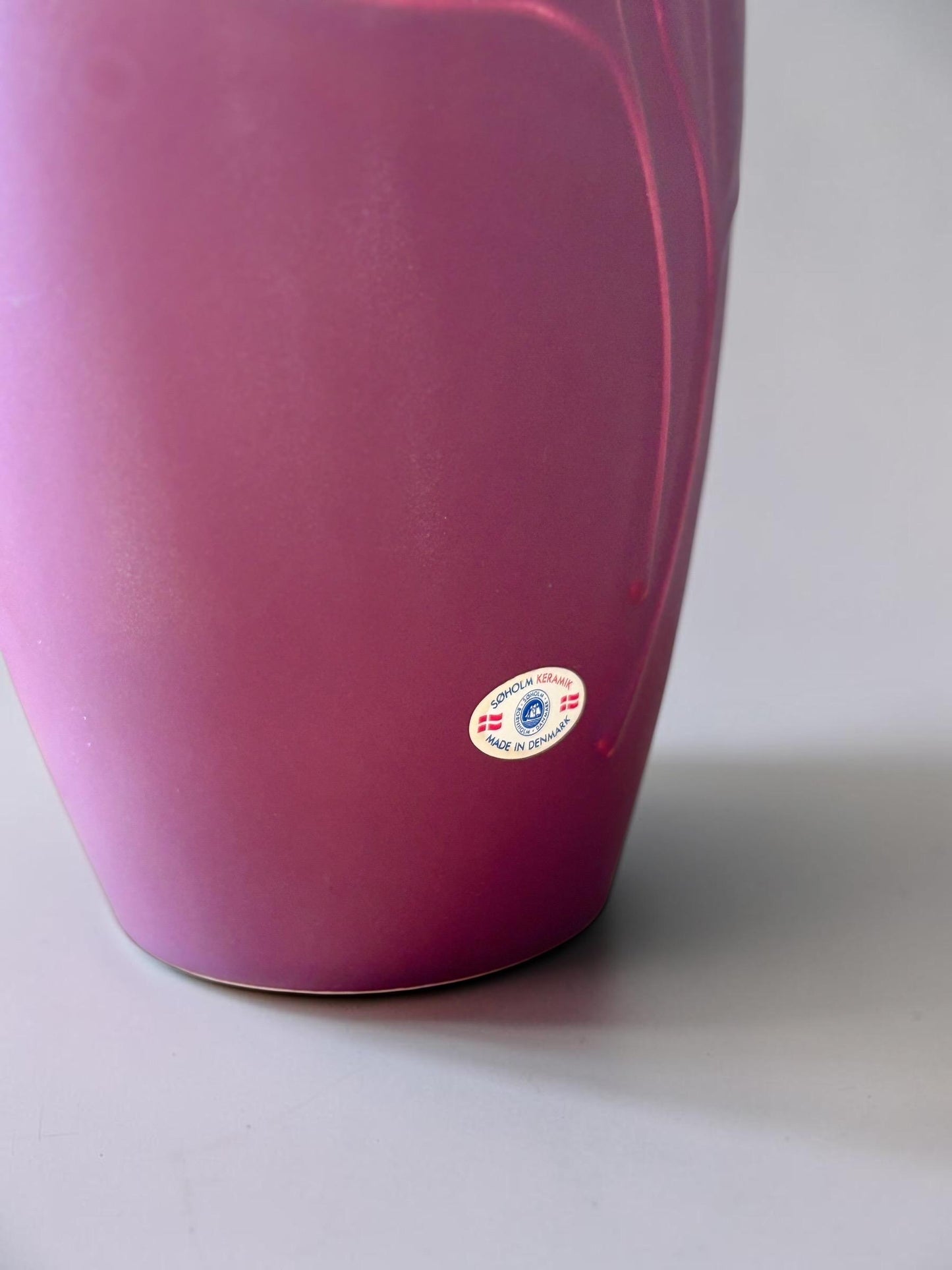 Vintage Søholm Ginkgo vase – Made in Denmark