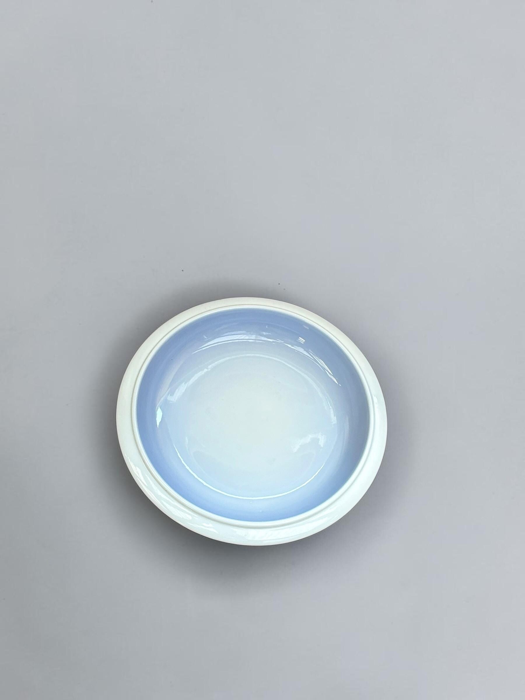 Royal Copenhagen vintage blue ombre bowl no 2559 Danish porcelain