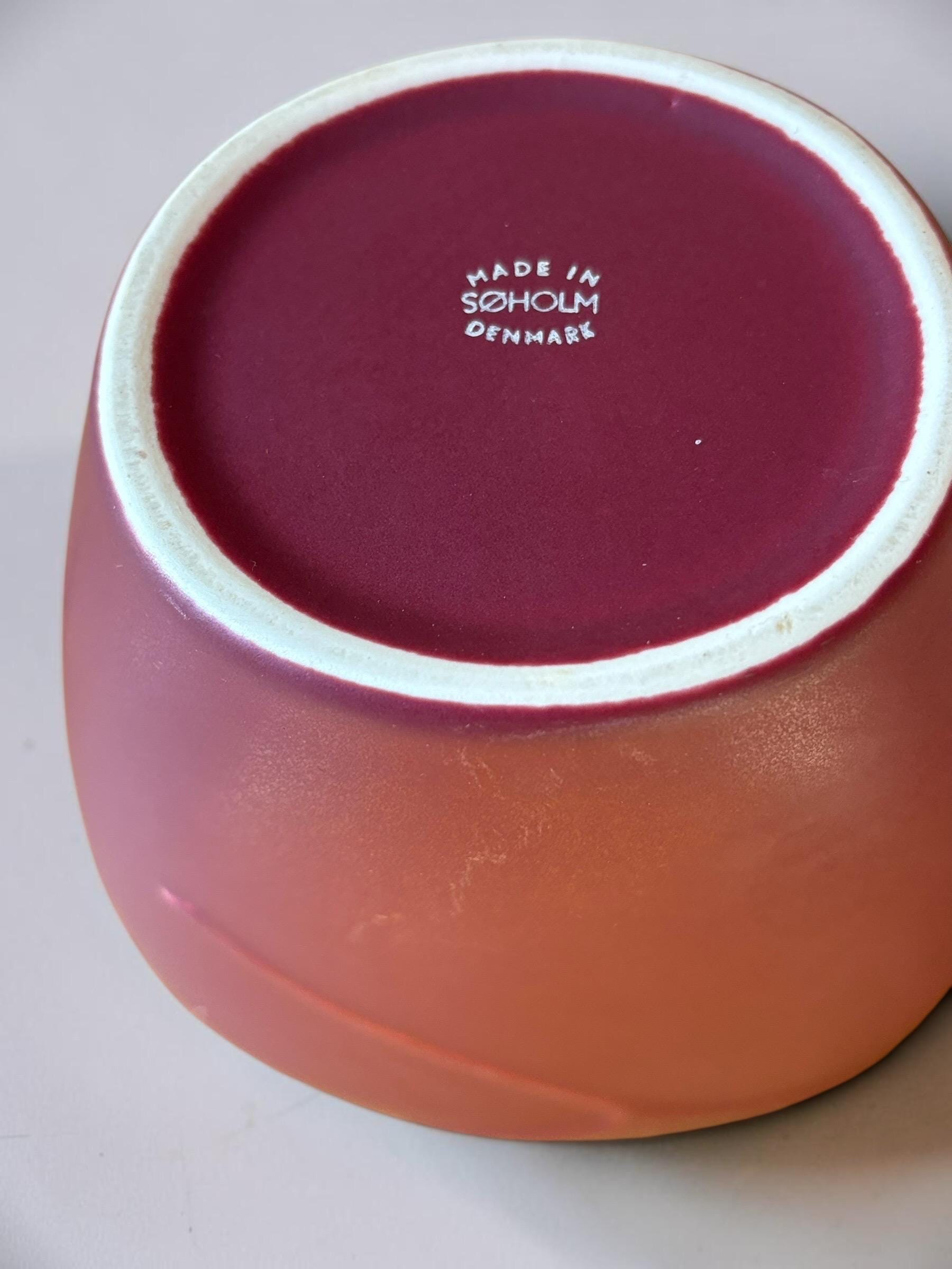 Vintage Søholm Ginkgo vase – Made in Denmark